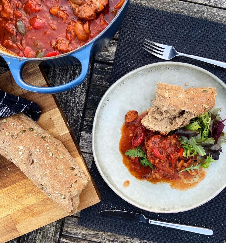 Italiaanse Chicken Cacciatore